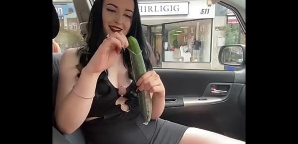  Want to see what I do with cucumbers in public